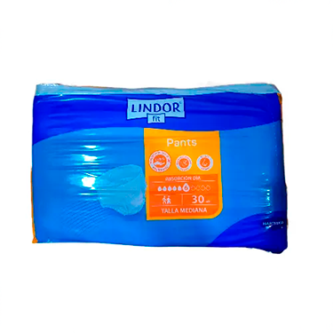 Fit pants Lindor Day diapers, Size S. Pack of 40 units