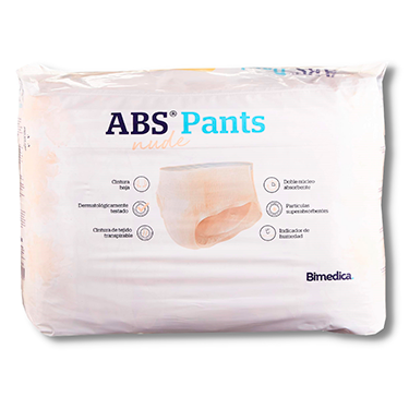 Abs Nude Pants day diapers, 20 units